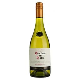Уцінка. Вино Casillero del Diablo Chardonnay, біле, сухе, 13,5%, 0,75 л 