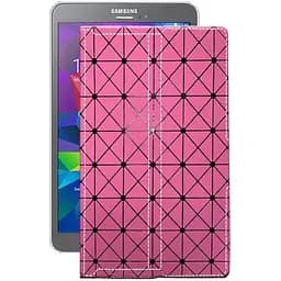 Чохол StatusCASE з екошкіри для планшету Samsung Galaxy Tab A 8.0 (T350) Рожевий ромб