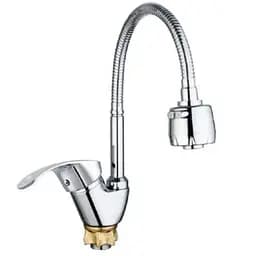 Змішувач для кухні Mixxus YUB4-135 з рефлекторним виливом MI6476 Хром