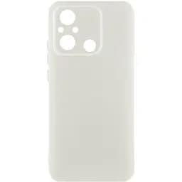 Чехол Lakshmi Silicone Cover Full Camera AA для Xiaomi Redmi 12C/Poco C55 Белый/White