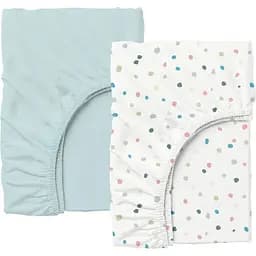 Набір простирадл на резинці Cosas LIGHT BLUE/COLOR BLOTS 140х200х20 см (Set_LightBlue_ColorBlots_140x200_2)