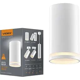 Светильник Videx SPF05A под лампу GU10 накладной белый (VL-SPF05A-W)