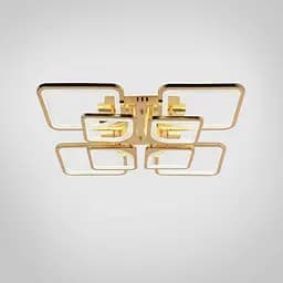 Люстра светодиодная V K39047-4+4 GD с пультом