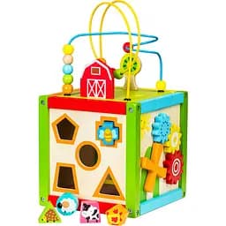 Дерев'яний бізикуб Ecotoys (1004)