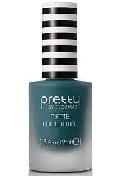 Лак для ногтей матовый Pretty Matte Nail Enamel, тон 011 (Green), 9 мл (8000018545929)