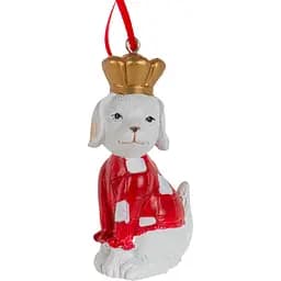 Декоративна прикраса на ялинку Lefard Собака 7 см (191-082)