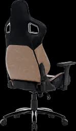 Геймерське крісло GT Racer чорне з коричневим (X-2420 Black/Brown) - мініатюра 7
