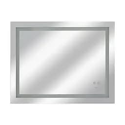 Дзеркало Qtap Mideya 900x700 з LED-підсвічуванням Touch, з антизапотіванням, з диммером яскравості Reverse QT2078NCF9070W - мініатюра 3