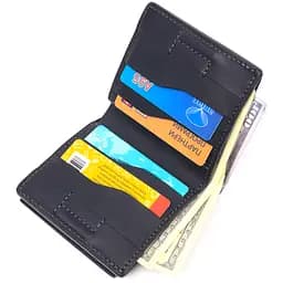 Шкіряний гаманець Grande Pelle 9.5х10х1.5 см acs0023999 - мініатюра 5