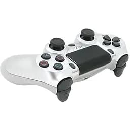 Геймпад джойстик Doubleshock Wireless PS4 Double Motor Vibration DualShock 4 Silver-White