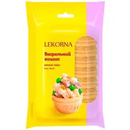Тарталетки Lekorna Вафельний кошик, 38 г (370598)
