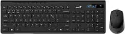 Комплект (Клавiатура та миша) Genius SlimStar 8230 Wireless Black UKR BT+2.4GHz