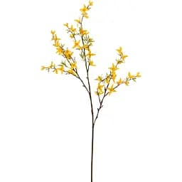 Штучна квітка форзиція J-LINE жовтого кольору висота 90 см (12435)