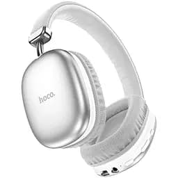 Бездротові навушники Hoco W35 wireless headphones сріблясті (6931474766250) - мініатюра 3