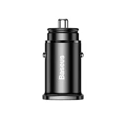 Автозарядне Baseus Square Metal PD 3.0 QC 4.0 + 30 W USB + Type-C CCALL-AS01 - мініатюра 5