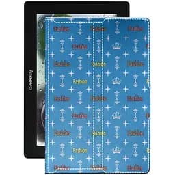 Чехол StatusCASE из экокожи для планшета Lenovo Idea Pad S6000h Фэшн голубой