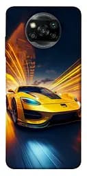 Чохол Demsky Yellow Porsche для Xiaomi Poco X3 NFC / Poco X3 Pro