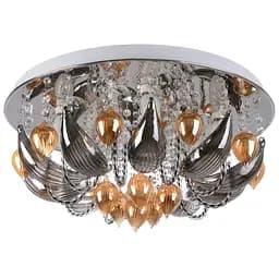 Люстра Brille торт стельова з пультом LED E14 CH (BCL-419S/5)