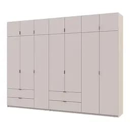 Шафа для одягу Doros Лукас Кашемір 3+4 ДСП 315х50х240 (42005136)