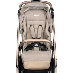 Коляска Peg-Perego Veloce Belvedere Mon Amour SLK 3 в 1 з підставкою до люльки рожеве золото - мініатюра 5