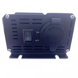 Автомобільний інвертор Solar Power Inverter 011 модифікована синусоїда Red 2 розетки 4 USB екран прикурювач з 12V на 220V 1500W (11034) - мініатюра 3