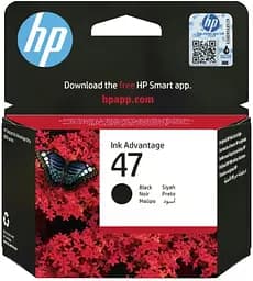 Картридж із друкуючою головкою струменевий No.47 DJ 4825/4826/4828/4829/4877/4927 Black HP teh0015165