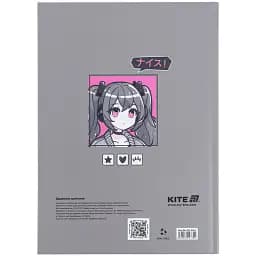 Щоденник шкільний Kite Anime 170х238 мм сірий (K25-262-3) - мініатюра 7