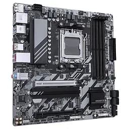 Материнська плата AM5 Gigabyte B850M DS3H, B850, 4xDDR5, Int.Video (CPU), 4xSATA3, 2xM.2, 1xPCI-E 5.0 x16, 1xPCI-E 3.0 x16, Realtek 7.1, Realtek 2.5GbE, 6xUSB 3.2 / 8xUSB 2.0, HDMI/2xDP, MicroATX - мініатюра 3