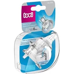 Соска LOVI силиконовая динамическая средний поток 6+ мес. 2 шт. (18/751)