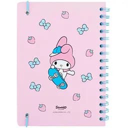 Блокнот Kite My Melody А5 80 аркушів HK-3 клітка на спіралі (HK26-190-3) - мініатюра 2