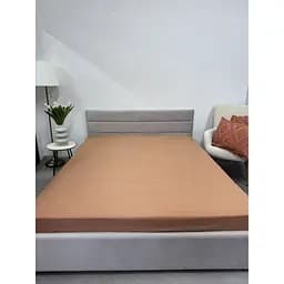 Простыня на резинке Ecotton Orange Полисатин 200х180 см (24589)