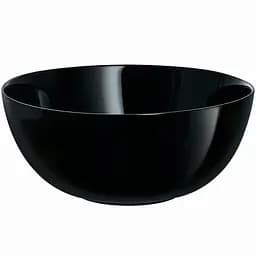 Салатник Luminarc Diwali black круглый стеклокерамика d21 см черный (P0790)