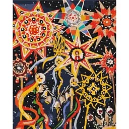 Картина за номерами Brushme Різдвяна зірка © Каріна Зіміна 40x50 см