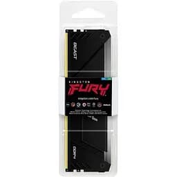 Модуль пам'яті для комп'ютера DDR4 16GB 3200 MHz Beast RGB Kingston Fury (ex.HyperX) (KF432C16BB12A/16WP) - мініатюра 5