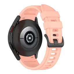 Ремінець для Samsung Galaxy Watch 4 40mm - рожевий ширина кріплення 20мм силікон Watchbands RiccoOne (W29-0WB39441171) - мініатюра 2