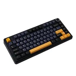 Ігрова механічна клавіатура AULA F75 / Три режими підключення / Greywood V3 Switch / Dark Blue - мініатюра 3