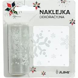 Наліпка новорічна для вікон Jumi Сніжинки 2 м (5900410379060)