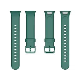 Силіконовий ремінець Tamister для Xiaomi Mi Smart Band 7 Pro Green - мініатюра 4