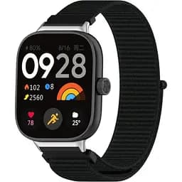 Ремінець DK CDK Nylon Sport Loop для Xiaomi Redmi Watch 4 (017323) (black)