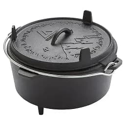 Котел с крышкой Groenberg Askja Pot Black 25 см 4 л (DAS303243)