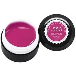 Гель-фарба Canni №553, 5 мл темно-малинова