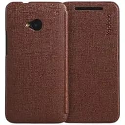 Чохол Yoobao for Htc One M7 Slim Leather case black