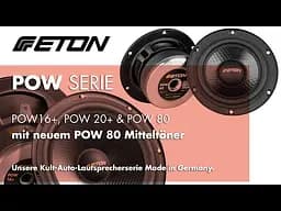 Компонентна акустична система Eton ET-POW13 - мініатюра 3