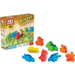 Кинетический песок Dede Art Craft Динозавры 500 г (3613)