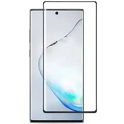 Захисне скло для смартфона Tempered Glass Samsung Galaxy Note 10+ 3D Edge Glue Black