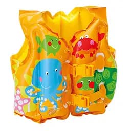 Детский надувной жилет Рыбки 59661 на 3-5 лет