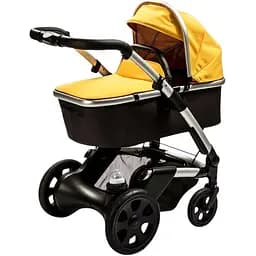 Универсальная коляска 2 в 1 Heetee Mayfair, Black/Mustard чорний з жовтим (MF1.N.2P.BMT)