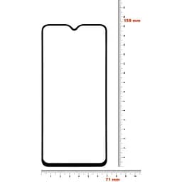 Захисне скло BeCover Premium для Samsung Galaxy A02 SM-A022 / M02 SM-M022 Black (705594) - мініатюра 2