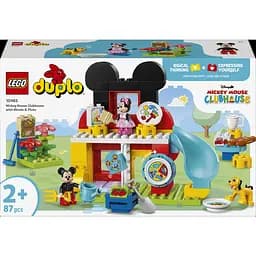 Конструктор LEGO DUPLO Disney Міккі Маус: Клубний будинок з Мінні та Плуто 87 деталей (10465)