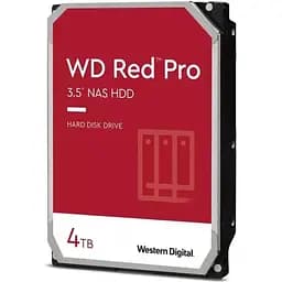 Жесткий диск WD 4 ТБ 3,5" 7200 256 МБ SATA Red Pro NAS